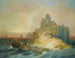 Shipwreck off the coast - Eugenio Lucas Velázquez — artwork view