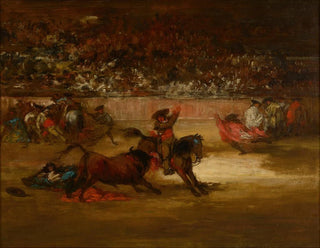Sangre dans la fête - Eugenio Lucas Velázquez — artwork view