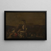 The Hanging - Eugenio Lucas Velázquez — framed artwork on a wall