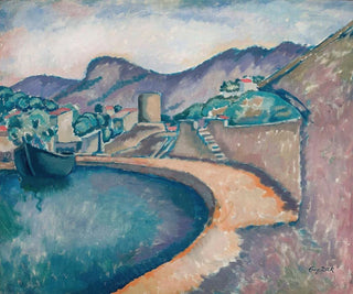 Landscape of the South Coast - Eugeniusz Zak — artwork view