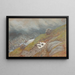 View above Handeck, Switzerland - Eugène-Emmanuel Viollet-le-Duc — framed artwork on a wall