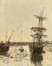 Avant-port de Trouville - Eugène Boudin — artwork view