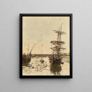 Eugne Boudin - Avantport de Trouville.webp