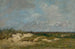 Berck, the dunes in stormy weather - Eugène Boudin — artwork view