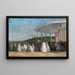 Concert at the Deauville Casino - Eugène Boudin — framed artwork on a wall