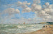 Deauville, la plage marée montante - Eugène Boudin — artwork view