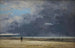 Deauville painting, low tide - Eugène Boudin — artwork view