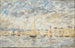 Honfleur, the port - Eugène Boudin — artwork view