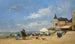 La plage de Trouville - Eugène Boudin — artwork view