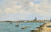 Le Croisic vue générale prise de Pempron - Eugène Boudin — artwork view
