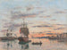 Le Havre, the port of the future - Eugène Boudin — artwork view
