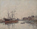 Le Havre, the basin of la Barre - Eugène Boudin — artwork view