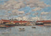 Le Havre, the dock basin - Eugène Boudin — artwork view