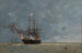 Le Havre, ships at sea - Eugène Boudin — artwork view