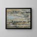 Mare Basse étude - Eugène Boudin — framed artwork on a wall