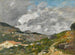 Mountains near Nice - Eugène Boudin — artwork view