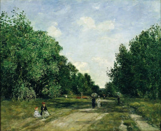 Parc Cordier à Trouville - Eugène Boudin — artwork view