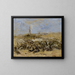 Pardon de Sainte-Anne-la-Palud - Eugène Boudin — framed artwork on a wall