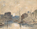 Port of Rotterdam - Eugène Boudin — artwork view