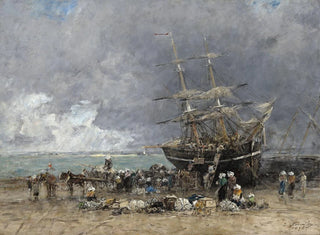 Return of the Newfoundland Fisherman - Eugène Boudin — artwork view