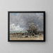 Return of the Newfoundland Fisherman - Eugène Boudin — framed artwork on a wall