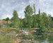 Saint-Cénery et l'étang - Eugène Boudin — artwork view