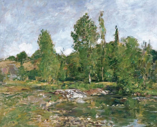 Saint-Cénery et l'étang - Eugène Boudin — artwork view