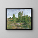 Saint-Cénery et l'étang - Eugène Boudin — framed artwork on a wall