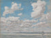 Marine painting with open sky - Eugène Boudin — artwork view