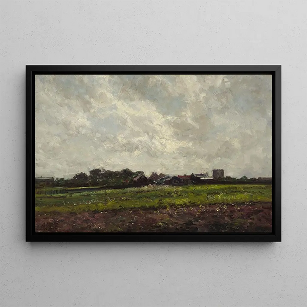 Study - Eugène Boudin — framed artwork on a wall