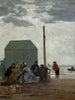La plage de Deauville - Eugène Boudin — artwork view
