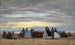 La Plage à Villerville - Eugène Boudin — artwork view