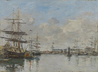 Le Port du Havre - Eugène Boudin — artwork view