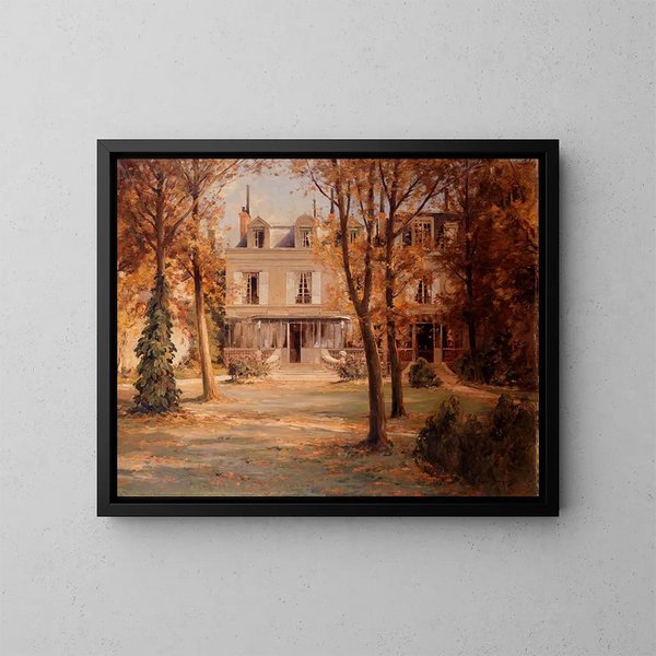 La Maison de Victor Hugo, Paris, avenue d'Eylau - Eugène Bourgeois — framed artwork on a wall