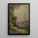 Landscape Painting - Eugène Bourgeois — framed artwork on a wall