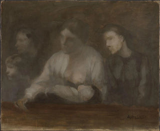 A Family - Eugène Carrière — artwork view
