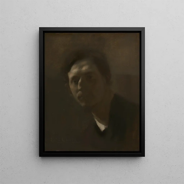 Armand Berton - Eugène Carrière — framed artwork on a wall