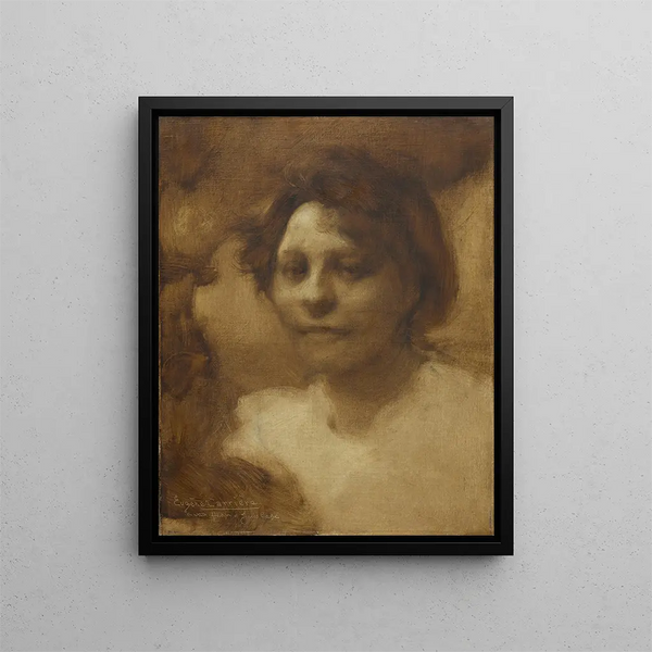 Madame Casé - Eugène Carrière — framed artwork on a wall