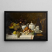 The Breakfast - Eugène Claude — framed artwork on a wall