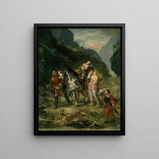 Eugne Delacroix - Angelica and the wounded Medoro.webp