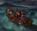 The Christ asleep during the storm - Eugène Delacroix — artwork view