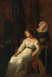 Desdemona and Emilie - Eugène Delacroix — artwork view