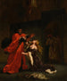 Desdémone cursed by her father - Eugène Delacroix — artwork view
