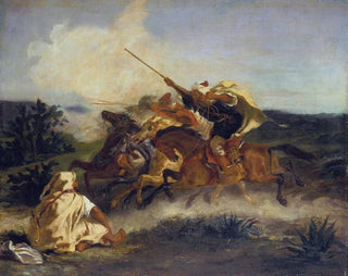 Arab Fantasy Painting - Eugène Delacroix — artwork view