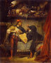 Faust and Mephistopheles - Eugène Delacroix — artwork view