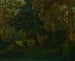 The Garden of George Sand in Nohant - Eugène Delacroix — artwork view
