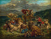 Lion Hunt - Eugène Delacroix — artwork view