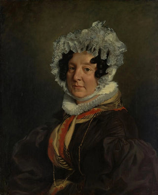 Madame Henri François Riesener Félicité Longrois 1786 1847 - Eugène Delacroix — artwork view