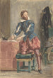 Mathurin Régnier - Eugène Delacroix — artwork view