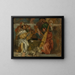 Musicians - Eugène Delacroix — framed artwork on a wall